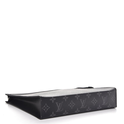 Louis Vuitton Monogram Eclipse Pochette Voyage MM 4 of 7