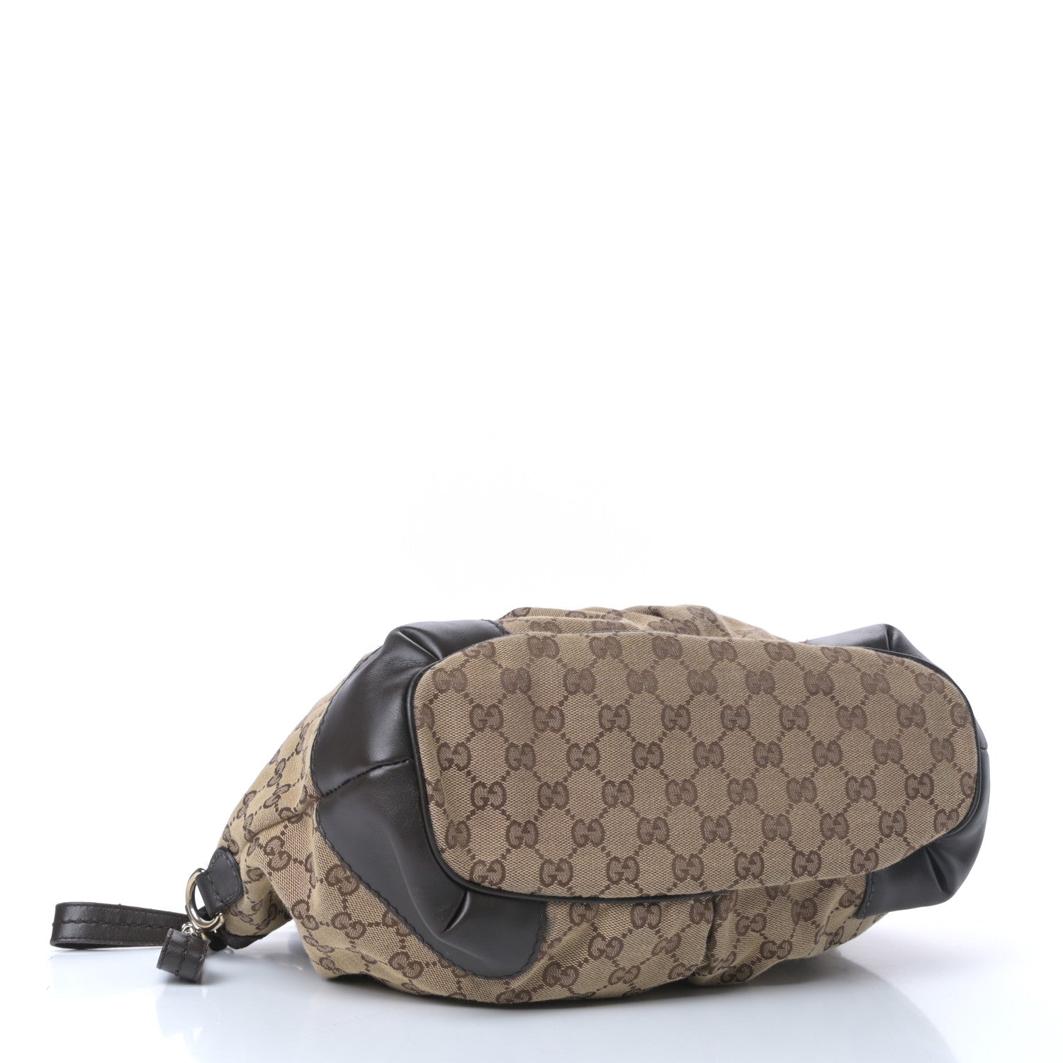 Gucci Monogram Medium Sukey Top Handle Dark Brown 4 of 10