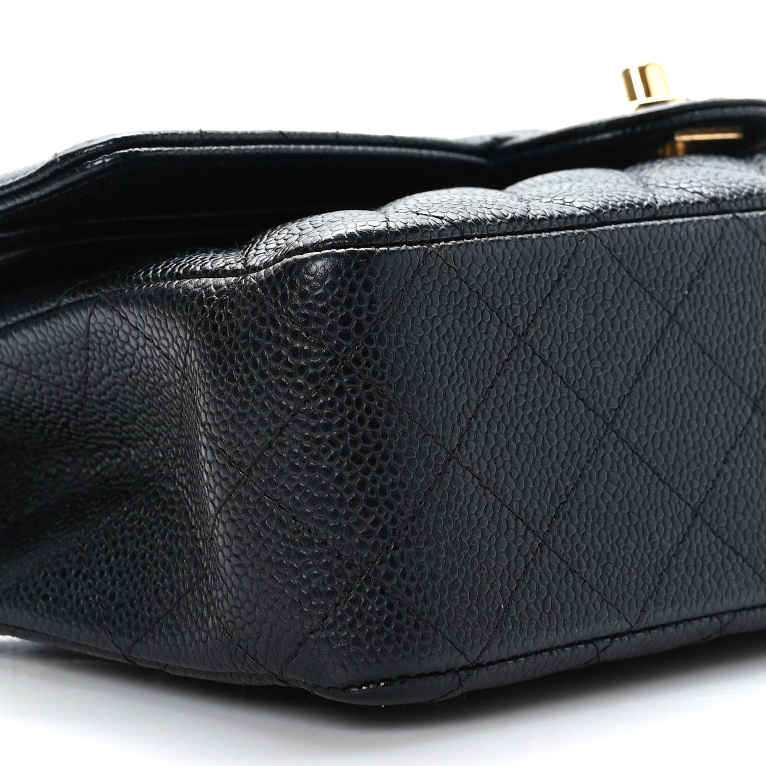 Chanel Caviar Quilted Medium Double Flap Black 9 of 9