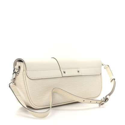 Louis Vuitton Epi Montaigne Clutch Ivory 3 of 8