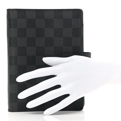 Louis Vuitton Damier Graphite Medium Ring Agenda Cover 2 of 8