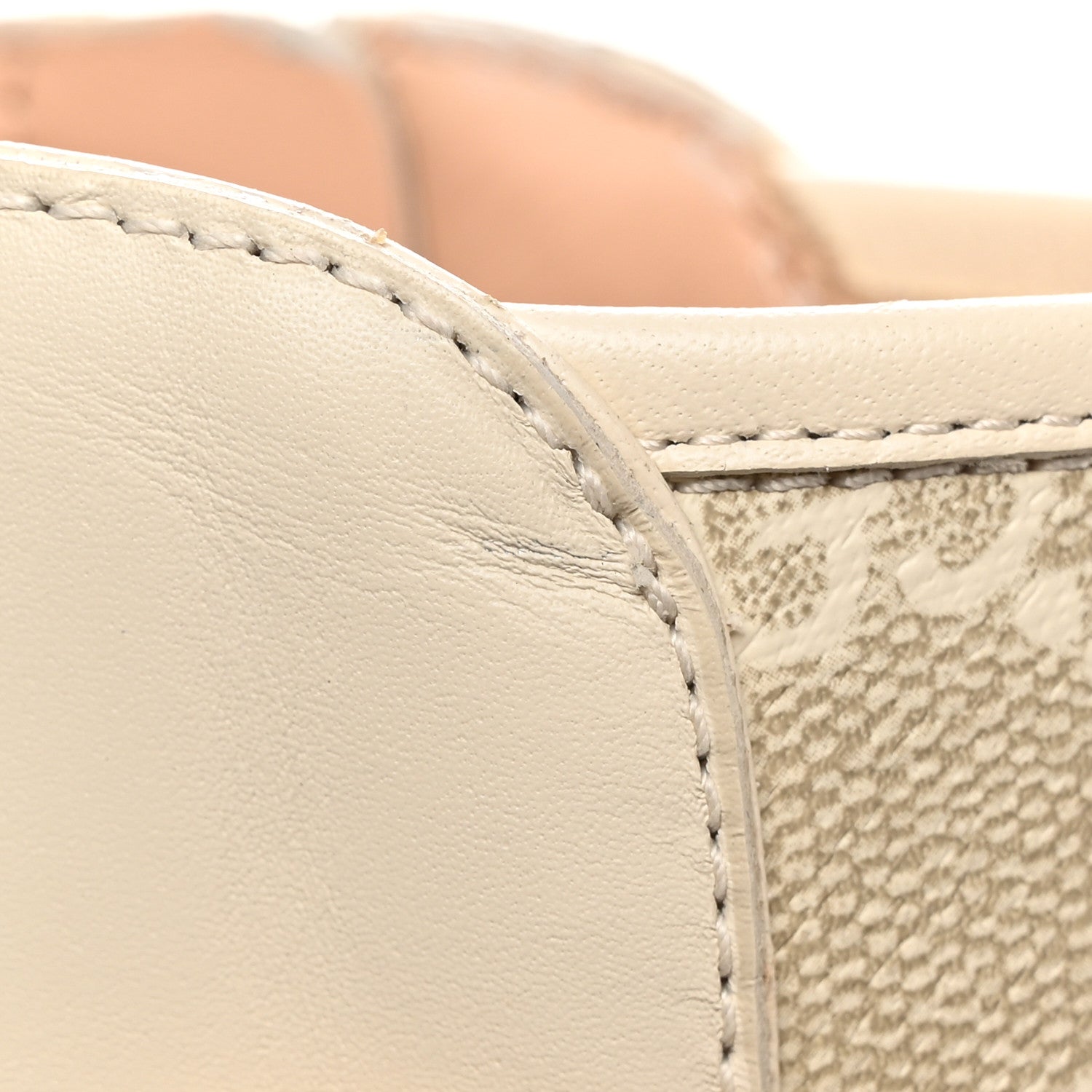 Gucci Kensington Calfskin Nappa GG Supreme Monogram Womens Double Buckle Ankle Boots 36.5 Mystic White Beige 13 of 16