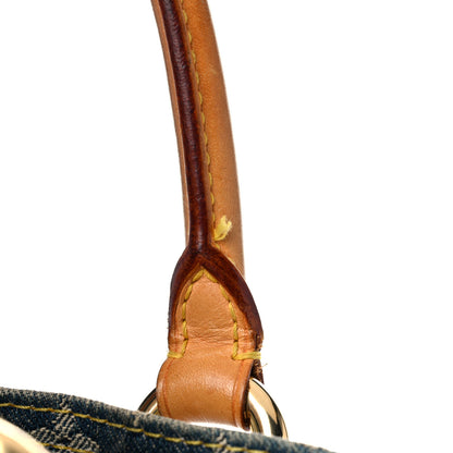 Louis Vuitton Monogram Denim Sac Plat Blue 29 of 31