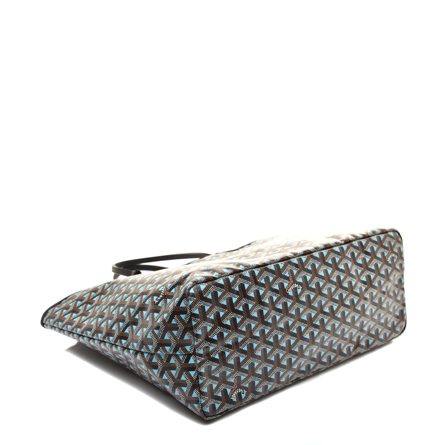 Goyard Goyardine Saint Louis Claire Voie PM Black Blue 3 of 7