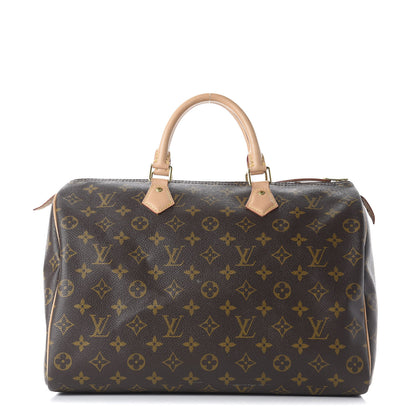 Louis Vuitton Monogram Speedy 35 1 of 9
