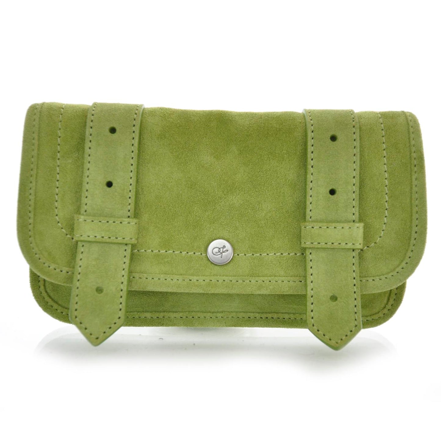 Suede PS1 Wallet Apple Green