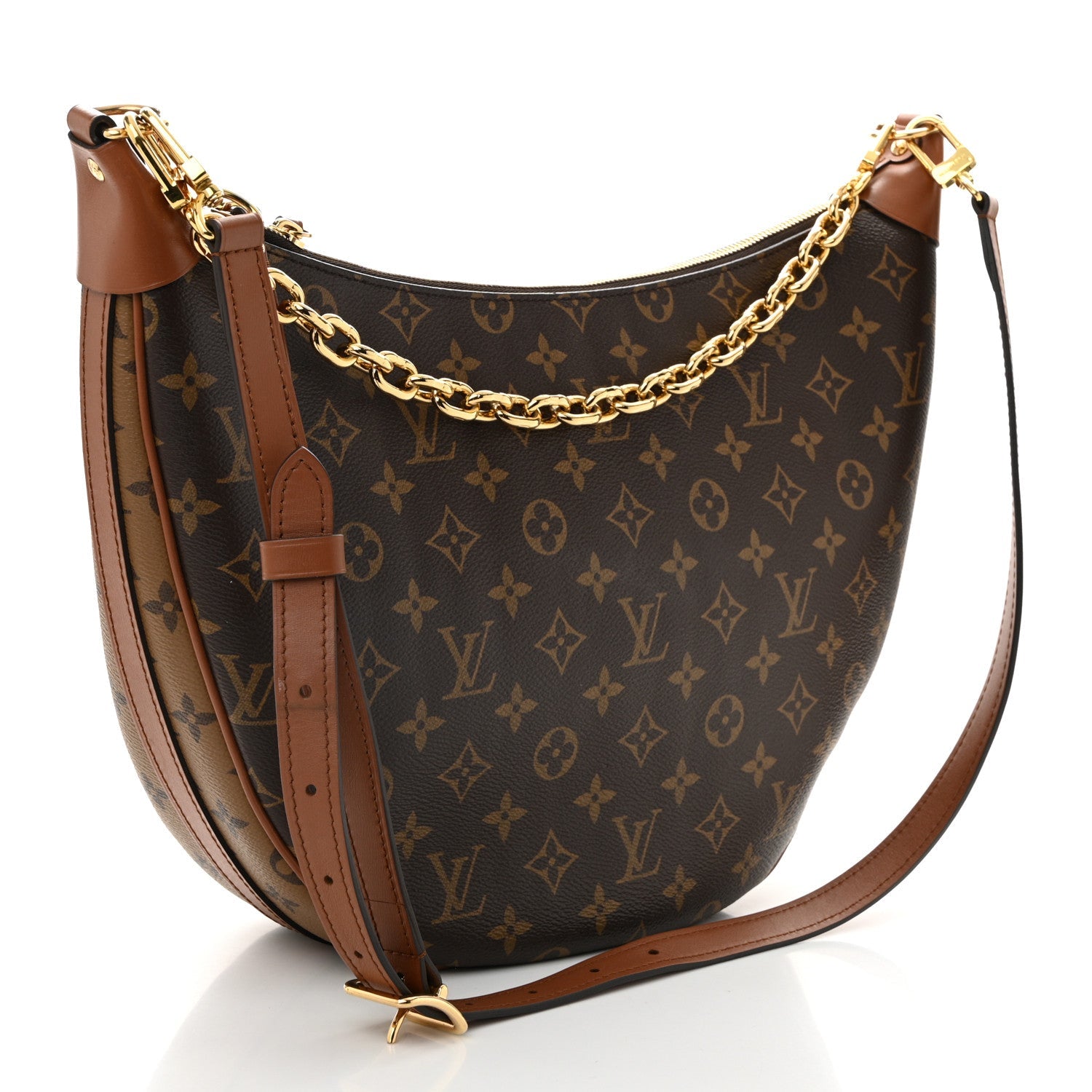 Louis Vuitton Reverse Monogram Loop Hobo 4 of 10