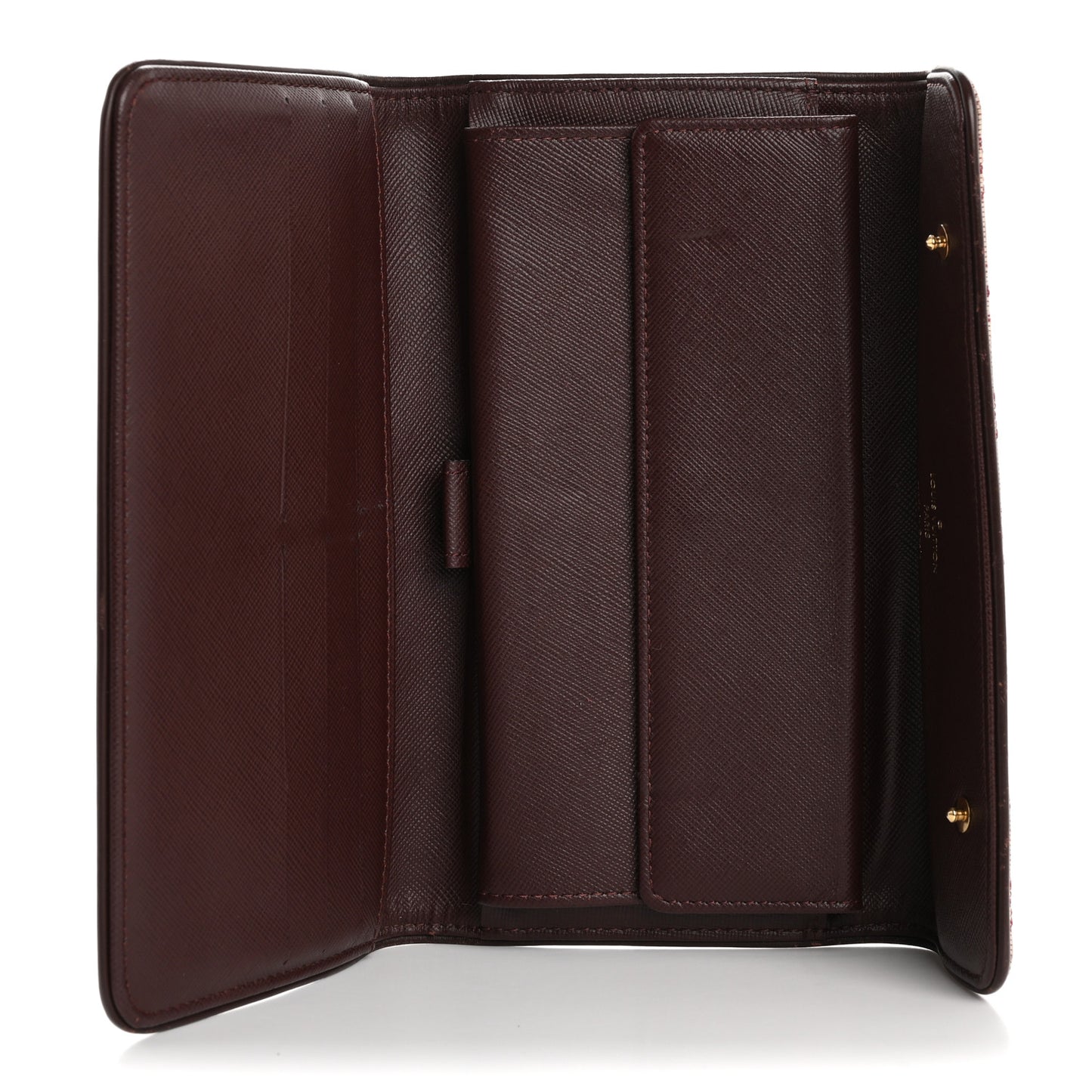 Mini Monogram Porte Tresor International Wallet Cherry