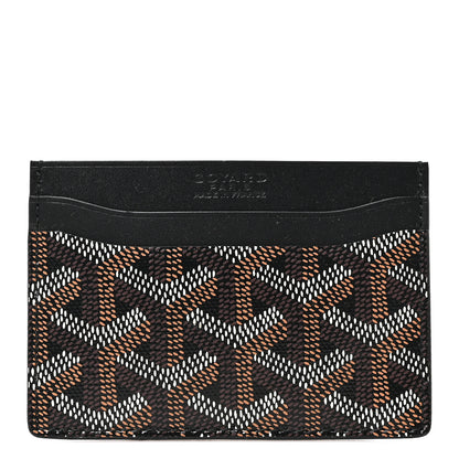 Goyard Goyardine Saint Sulpice Card Holder Black 1 of 6
