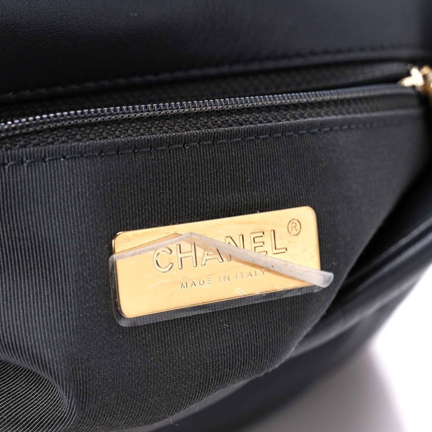 Chanel Lambskin Quilted Medium Chanel 19 Flap Dark Grey 6 of 10