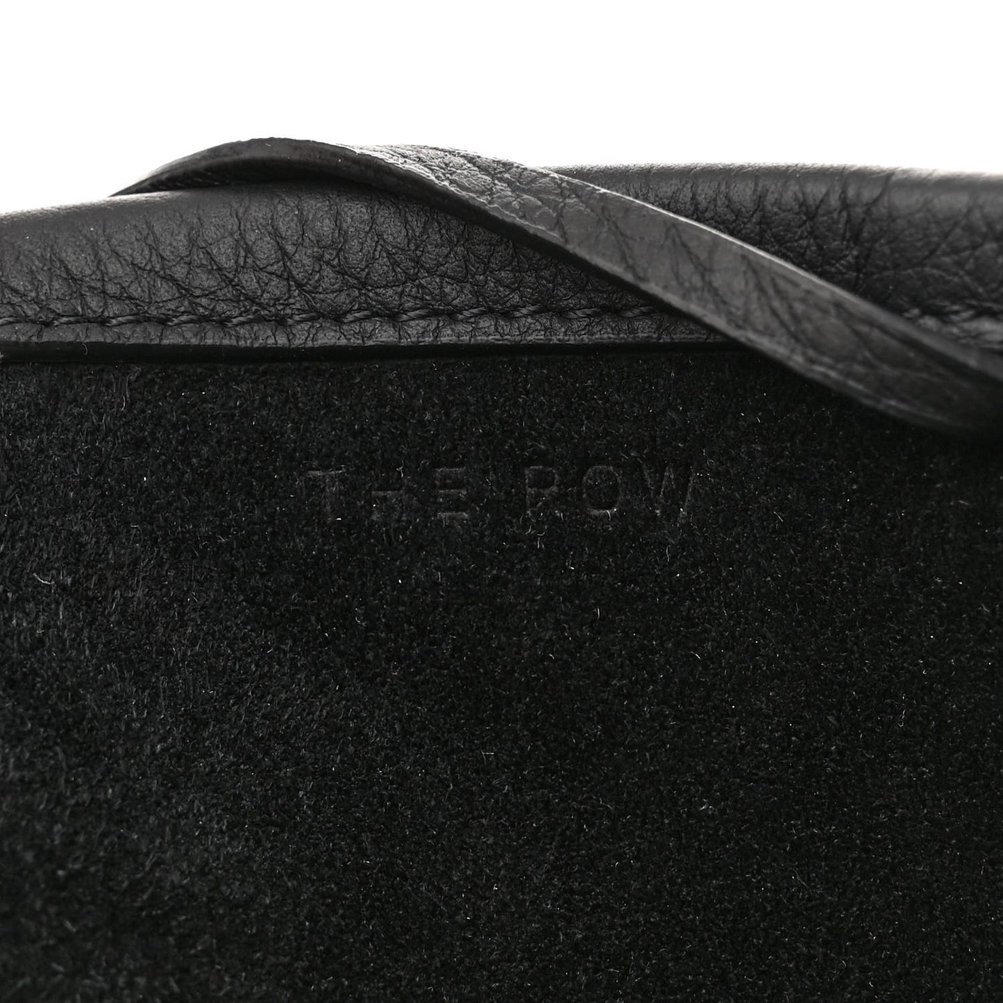 Grained Calfskin Park Tote Three Black