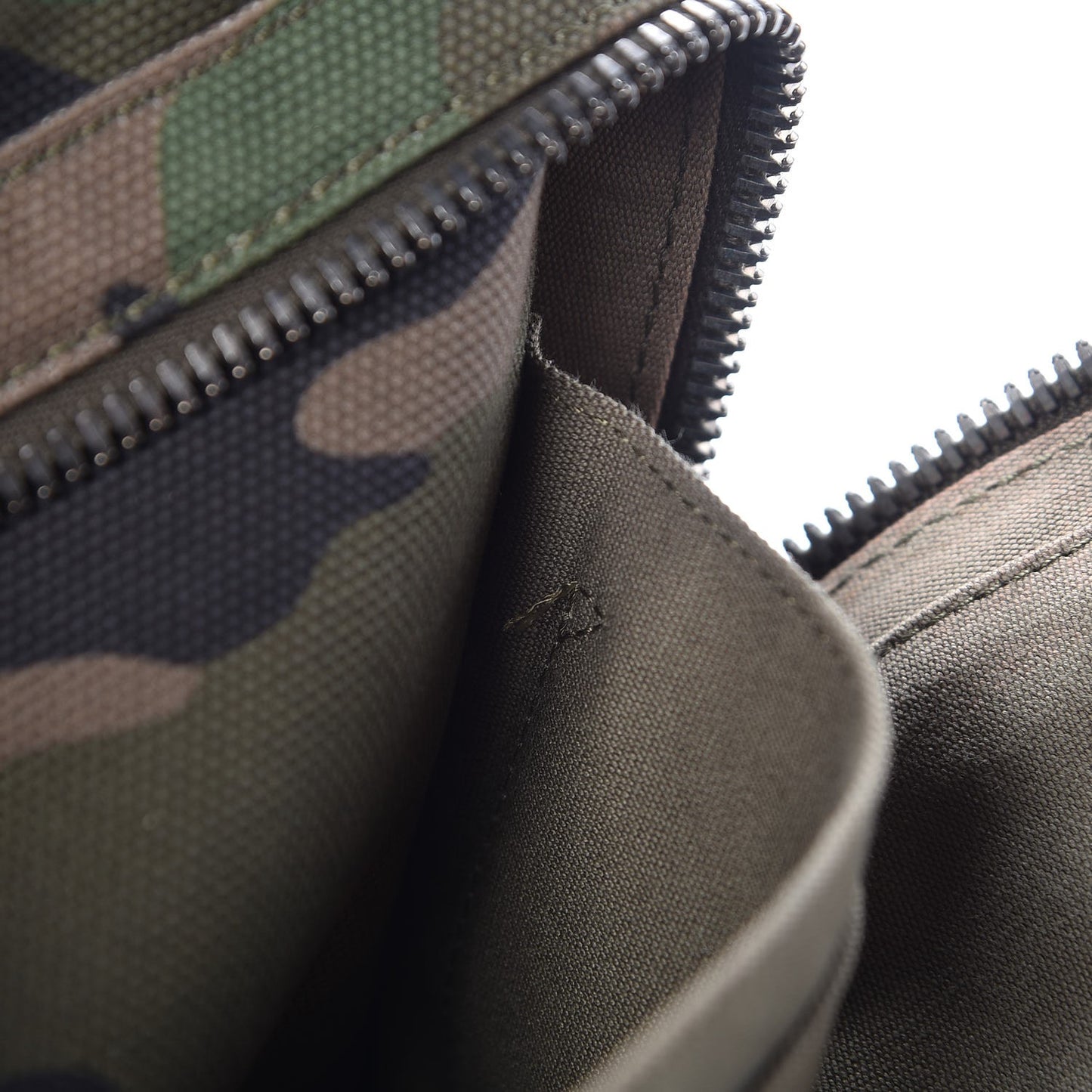 Canvas Butterfly Backpack Camo Green