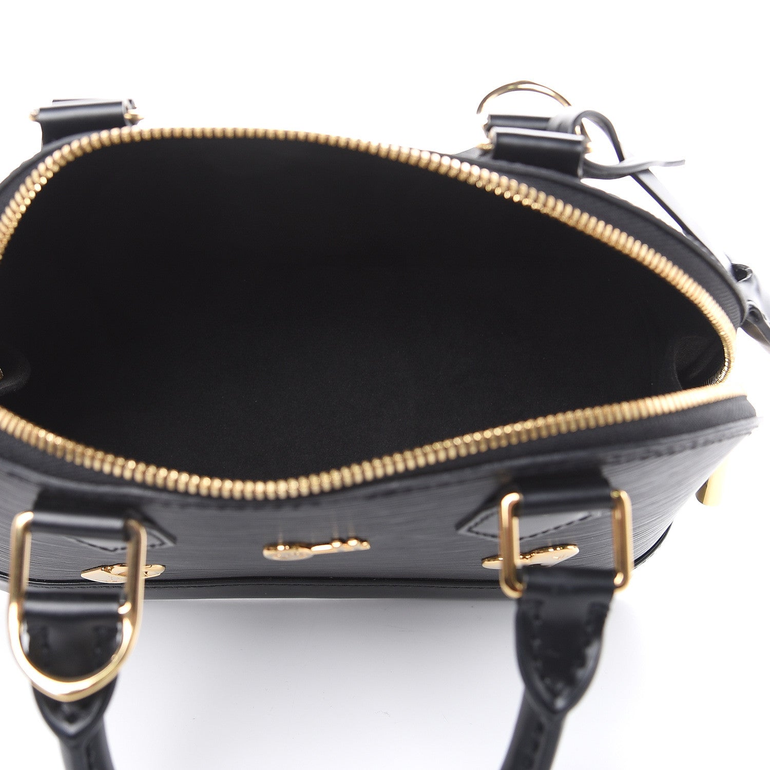 Louis Vuitton Epi Love Lock Alma BB Black 5 of 14