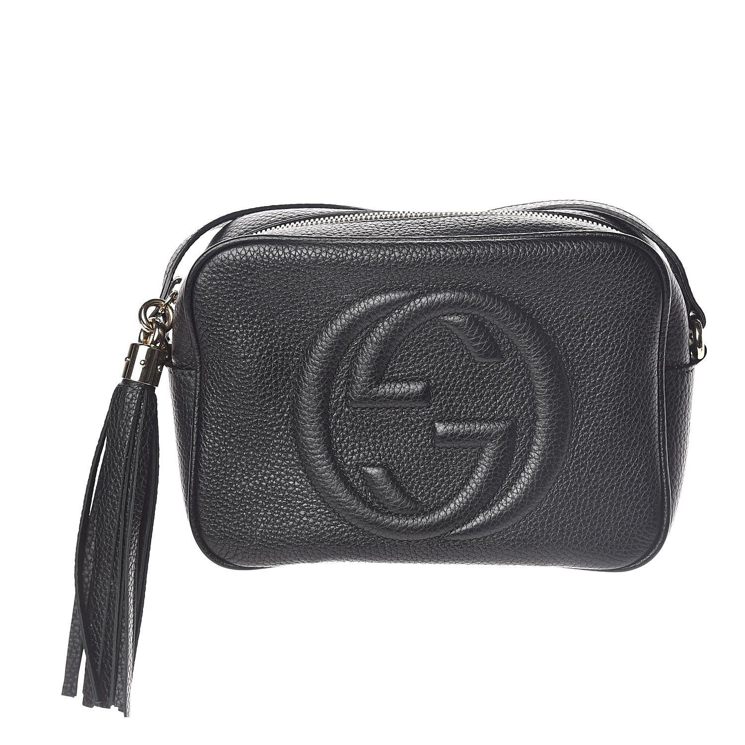 Gucci Pebbled Calfskin Small Soho Disco Bag Black 1 of 10