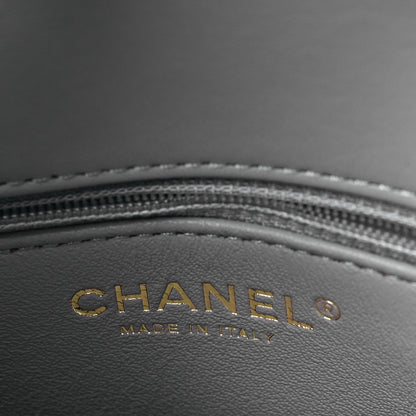 Chanel Lambskin Quilted Mini Trendy CC Dual Handle Flap Bag Light Grey 6 of 10