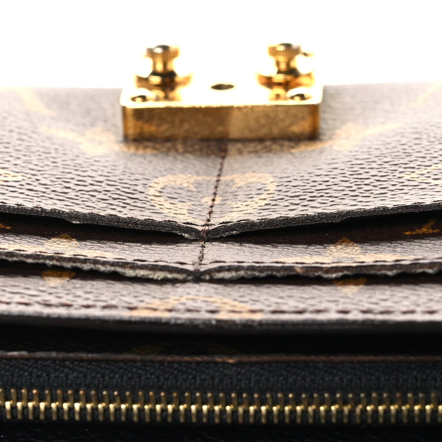 Louis Vuitton Monogram Pallas Wallet Black 7 of 7