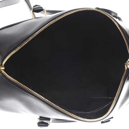 Saint Laurent Calfskin Classic Duffle 6 Black 4 of 17