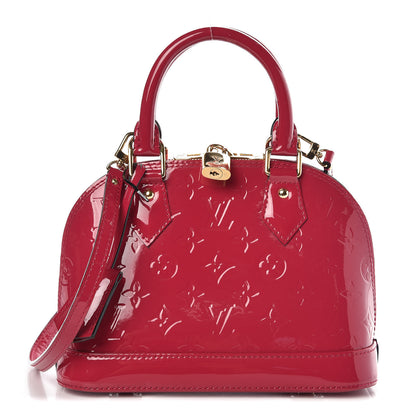 Louis Vuitton Vernis Alma BB Rose Indien 1 of 11