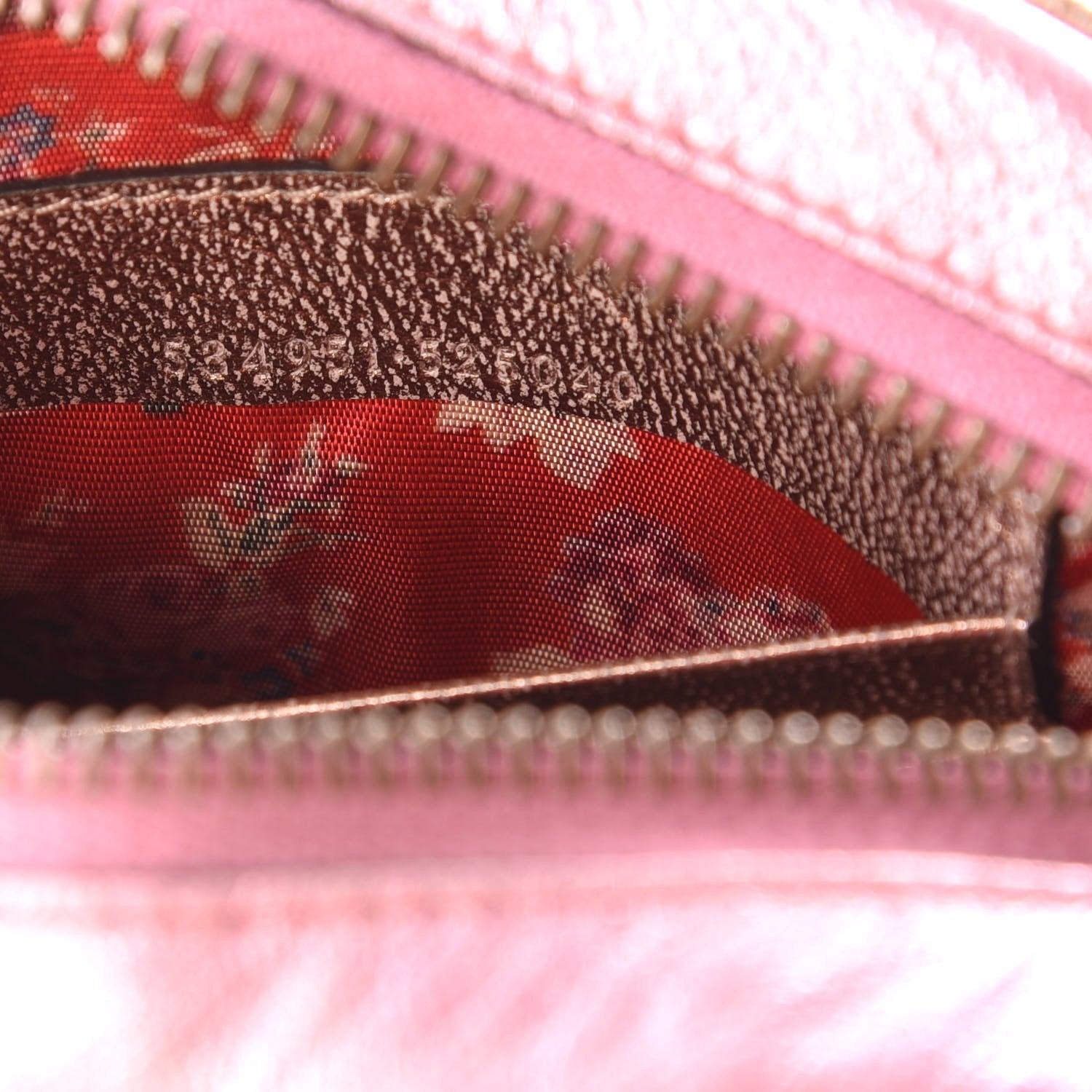 Gucci Laminated Nappa Trapuntata Mini Zumi Dome Shoulder Bag Rosa Lago Rame 10 of 12