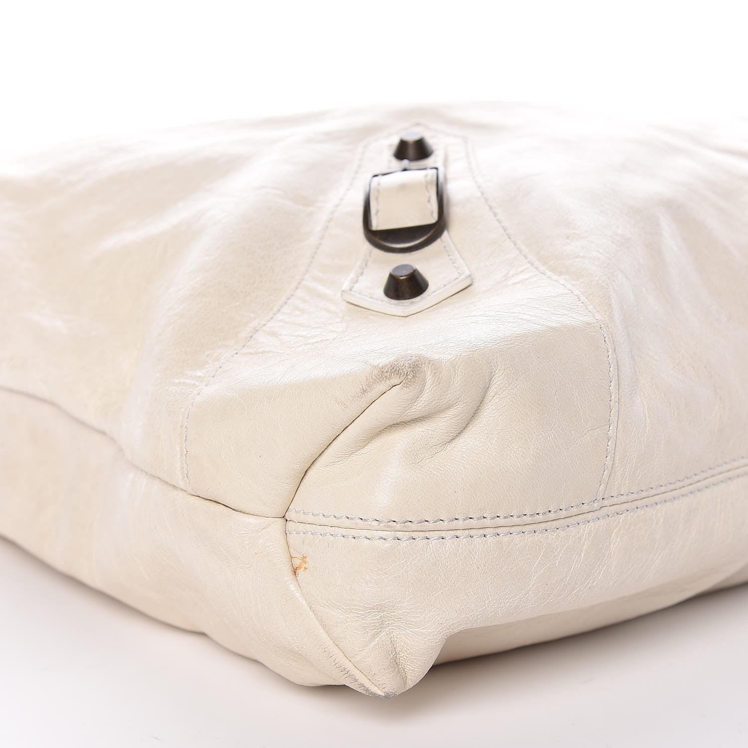 Balenciaga Agneau Classic Hardware Brief Natural 13 of 14