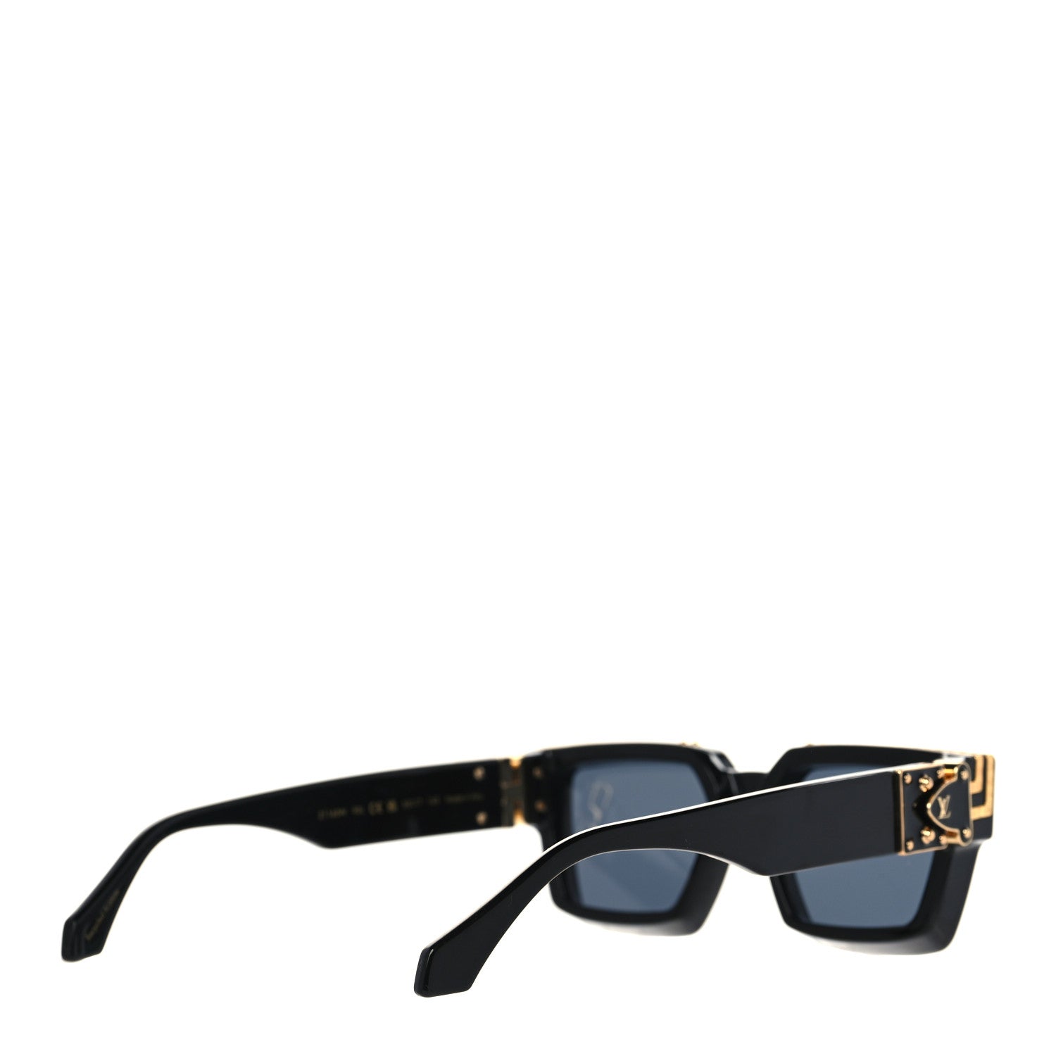 Louis Vuitton Acetate 1.1 Millionaires Sunglasses Z1165W Black 3 of 6