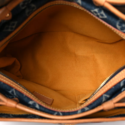 Louis Vuitton Denim Raye Porte Epaule MM 5 of 9