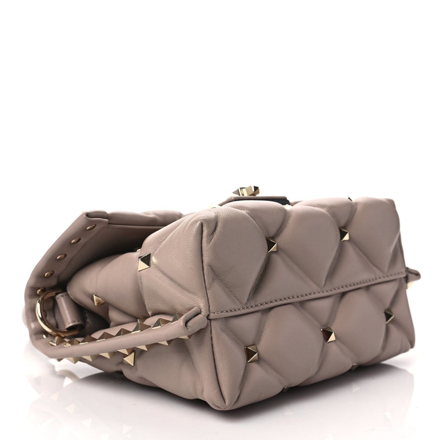 Valentino Garavani Nappa Mini Candystud Top Handle Bag Poudre 4 of 9