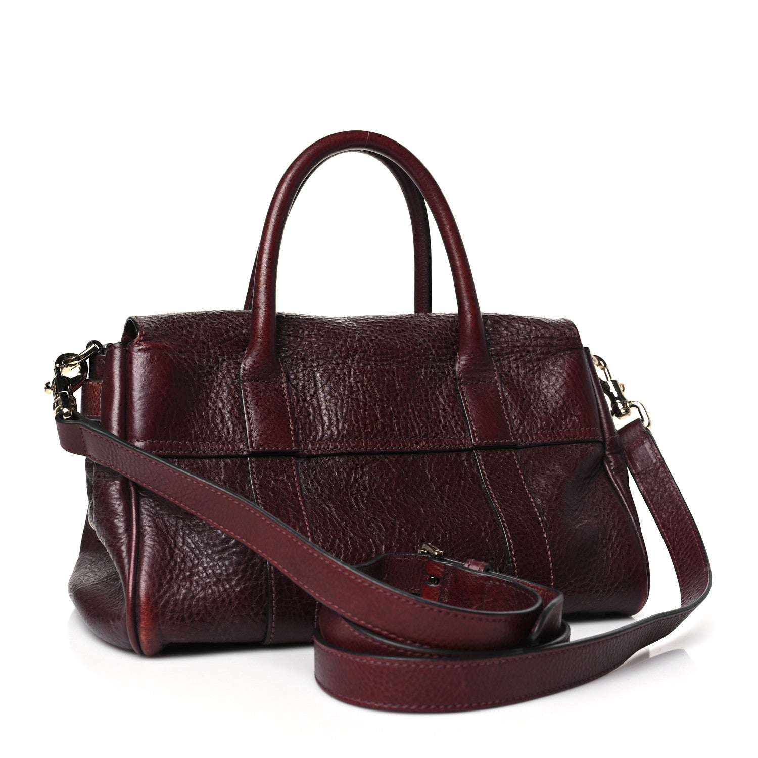 Mulberry Soft Grain Calfskin Small Bayswater Oxblood 3 of 10