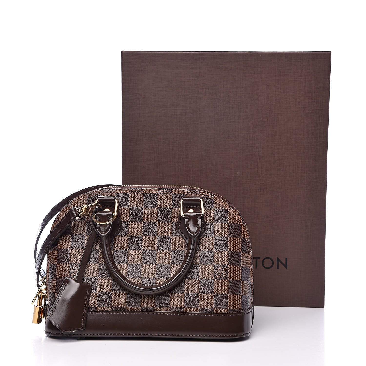 Louis Vuitton Damier Ebene Alma BB 10 of 10
