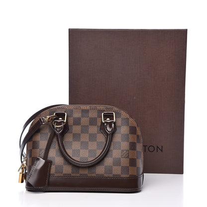 Louis Vuitton Damier Ebene Alma BB 10 of 10
