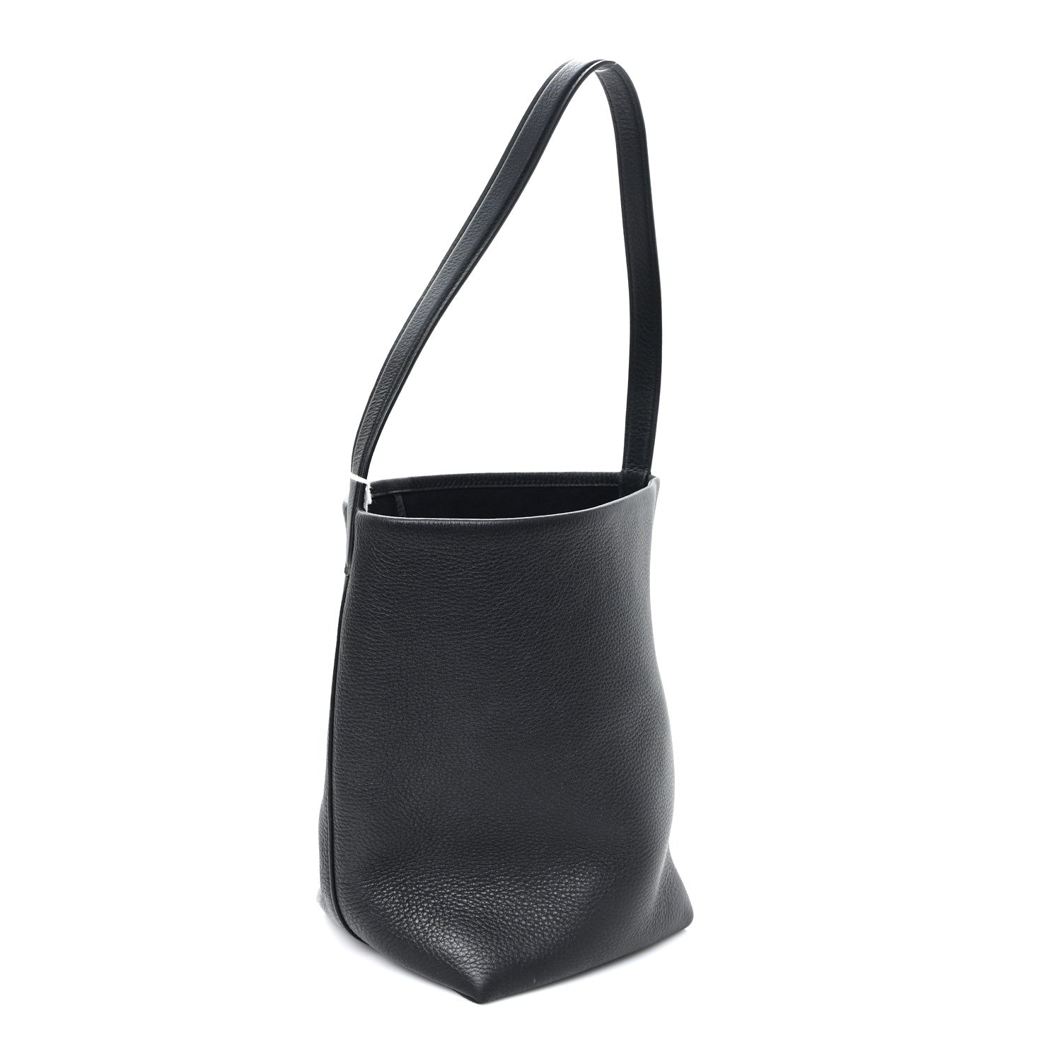 The Row Grained Calfskin Medium N/S Park Tote Black 3 of 10