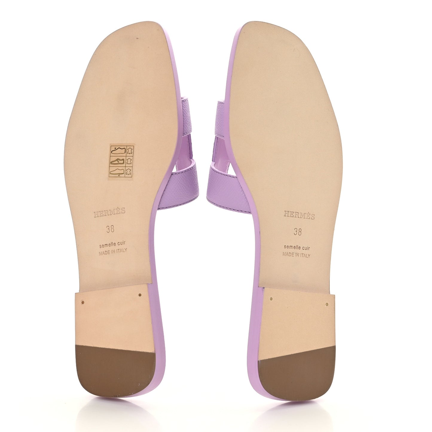 Epsom Oran Sandals 38 Violet Amethyste