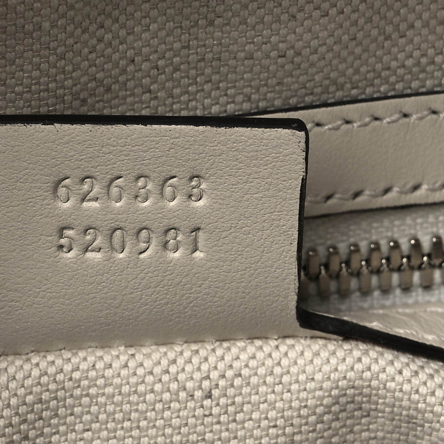 Calfskin GG Tennis Embossed Square Messenger Bag Mystic White
