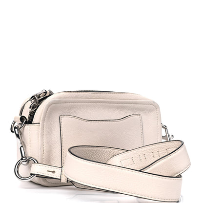 Marc Jacobs Supple Natural Grain Calfskin The Softshot 21 Bag Cream 2 of 17
