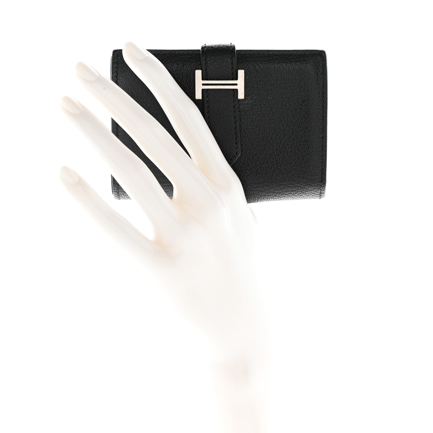 Chevre Mysore Mini Bearn Wallet Black