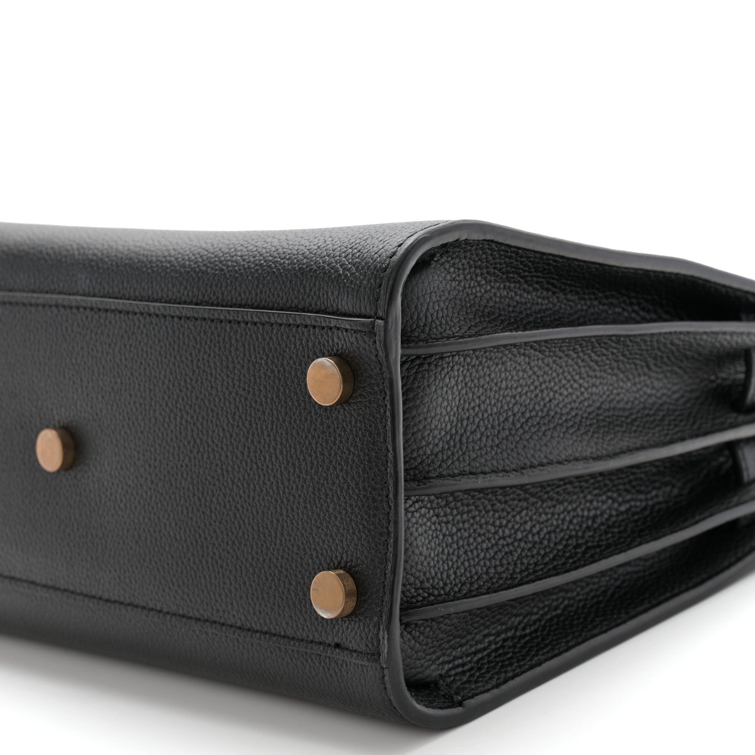 Saint Laurent Grained Calfskin Baby Sac De Jour Souple Black 10 of 11