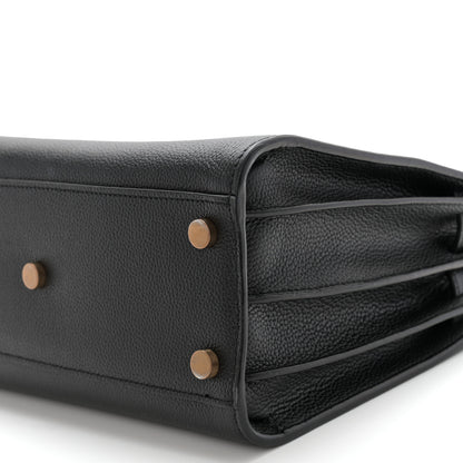 Saint Laurent Grained Calfskin Baby Sac De Jour Souple Black 10 of 11