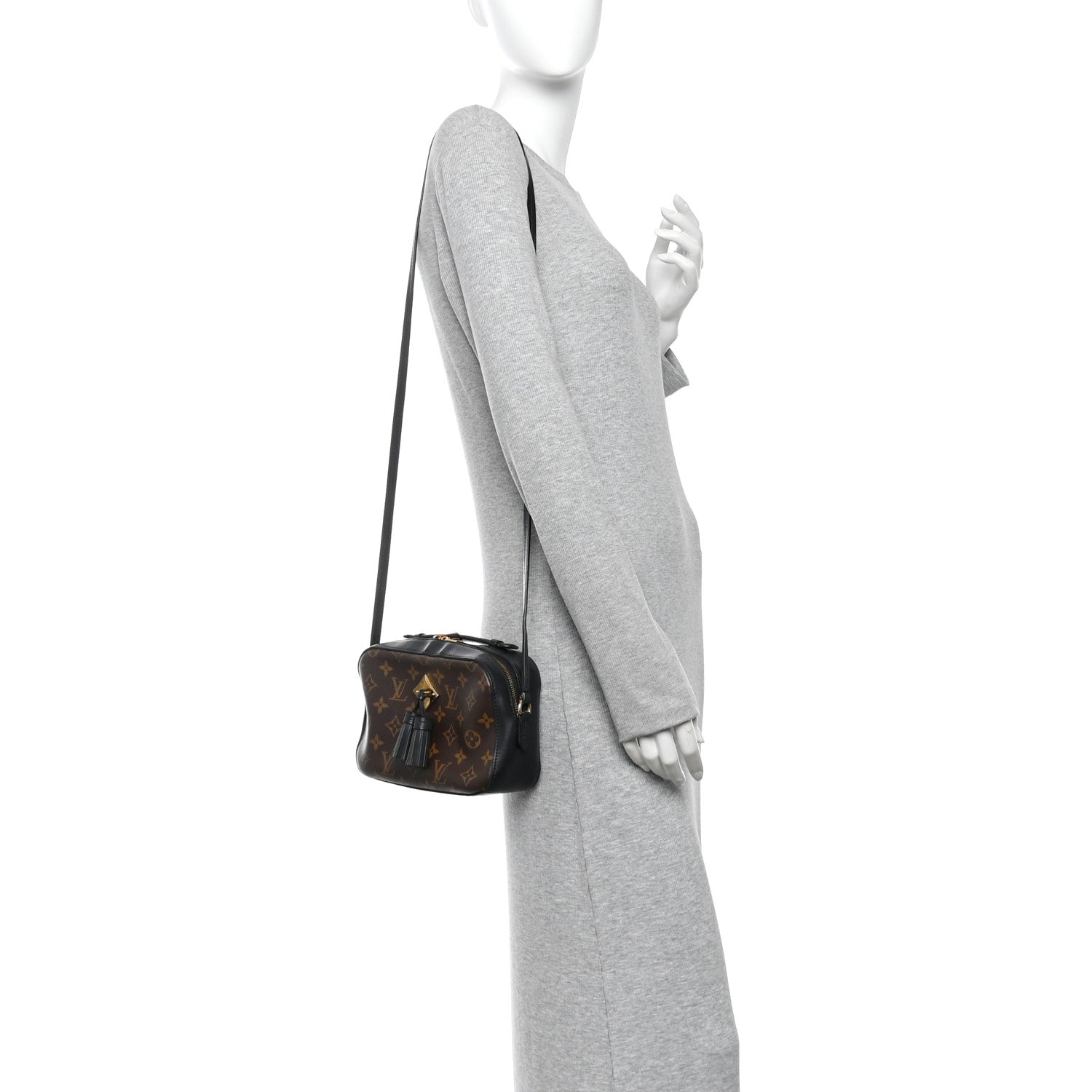Louis Vuitton Monogram Saintonge Black 2 of 14