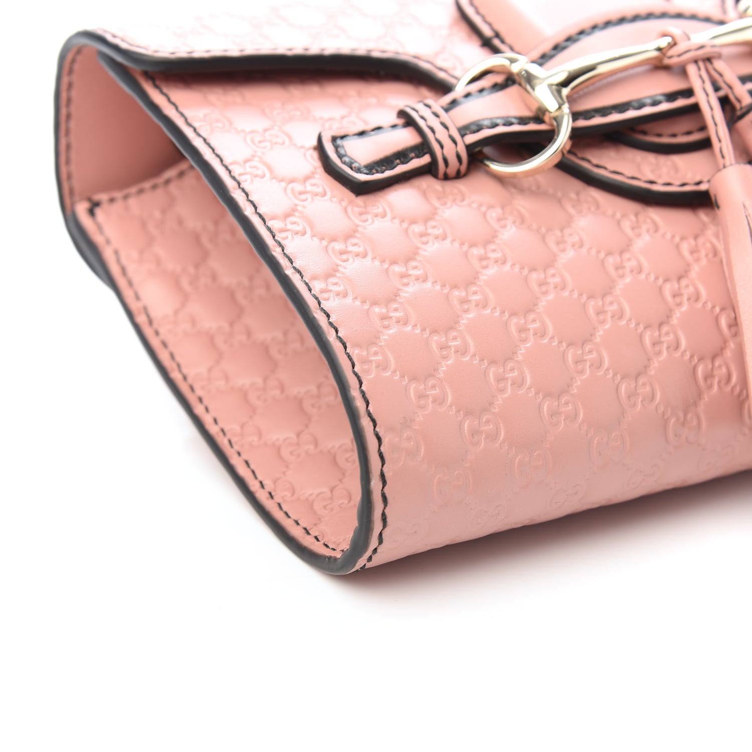 Gucci Microguccissima Mini Emily Shoulder Bag Soft Pink 7 of 8