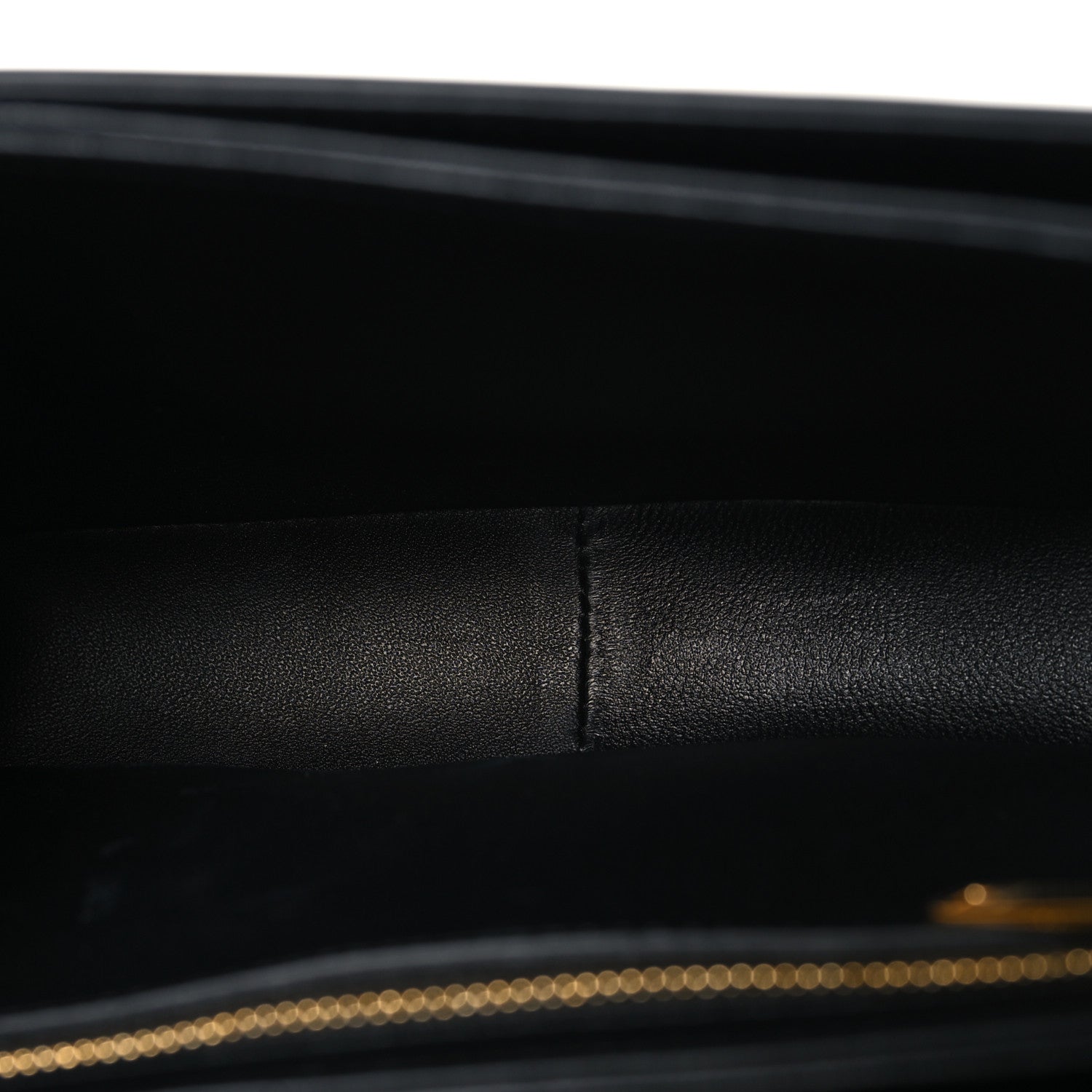 Celine Shiny Calfskin Teen Triomphe Black 5 of 9