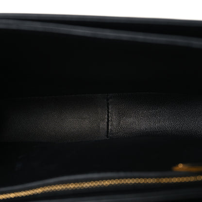 Celine Shiny Calfskin Teen Triomphe Black 5 of 9
