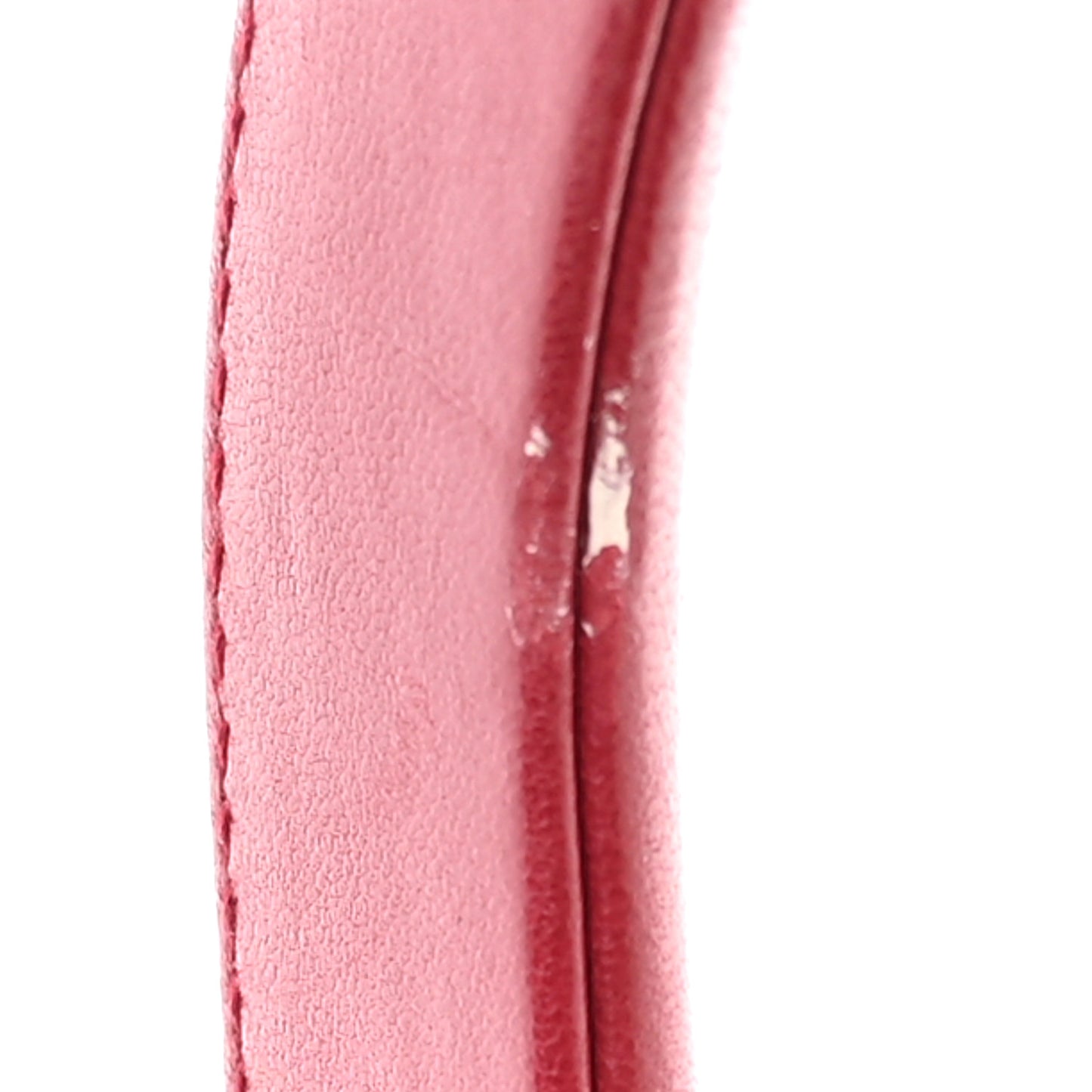 Lambskin Cannage Small Lucky Badges My Lady Dior Red