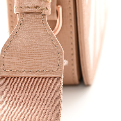 Off-White Saffiano Striped Mini Diag Bag Nude White 16 of 21