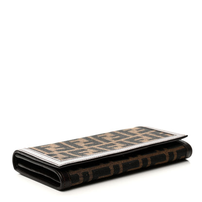 Fendi Zucca Continental Wallet Tobacco 6 of 18