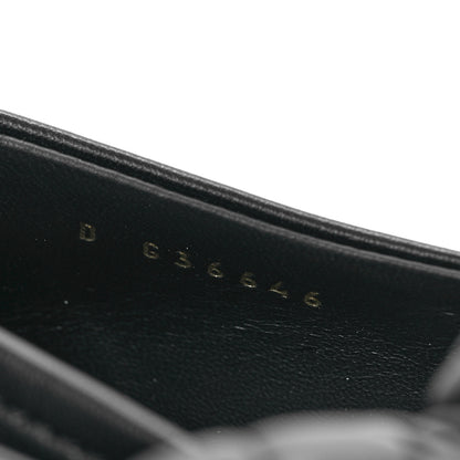 Chanel Lambskin Quilted CC Turnlock Loafers 37.5 Black 8 of 8