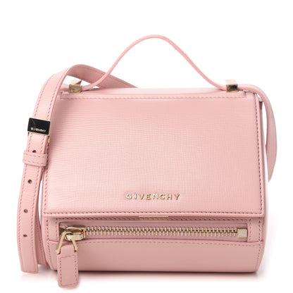 Givenchy Textured Calfskin Mini Pandora Box Crossbody Bag Pink 1 of 12