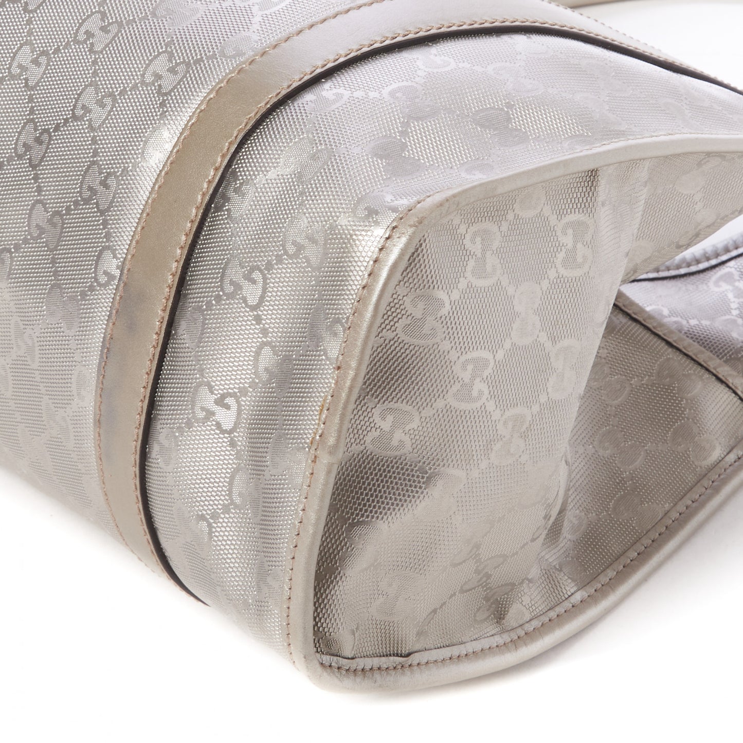 Imprime Monogram Medium Joy Shoulder Bag Silver