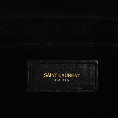 Saint Laurent Calfskin Classic Y Ligne Clutch Black 7 of 8
