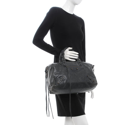 Balenciaga Agneau Classic Hardware Polly Anthracite 2 of 8
