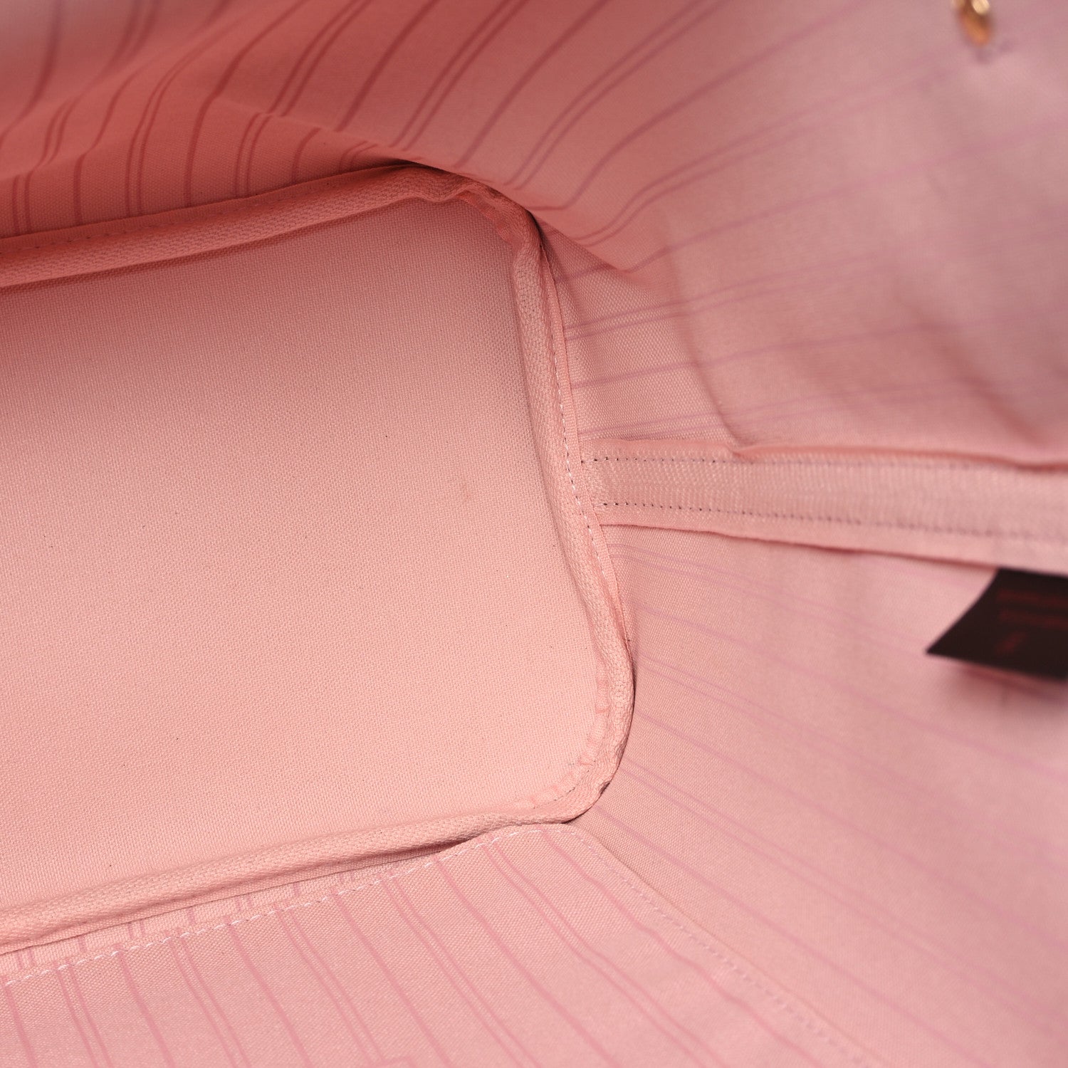 Louis Vuitton Damier Ebene Neo Neverfull MM Rose Ballerine 12 of 12